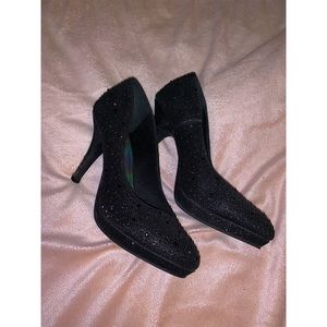 Cute sparkly black shoes